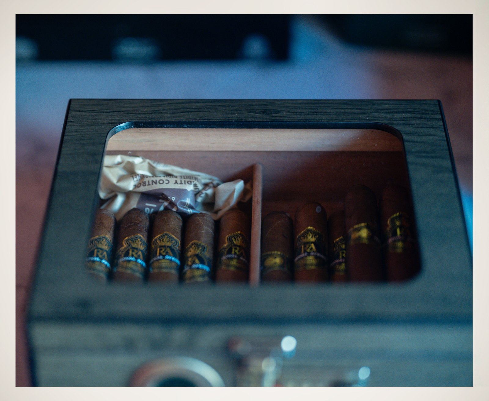 Hand-selected cigar moment